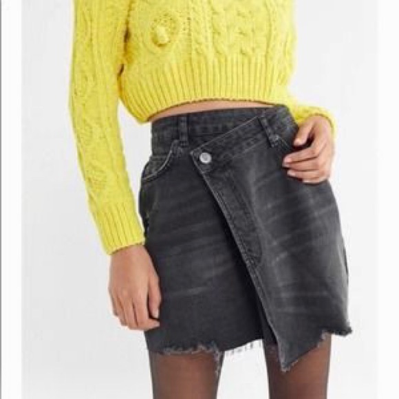 Like New Women’s Size X-Small BDG Denim Skirt By Urban Outfitters In Black - Picture 1 of 9